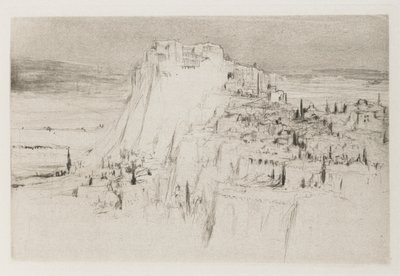 Herodias: Page 3, The citadel of Machaerus rose from the eastern side of the Dead Sea, on a peak of basalt, having the shape of a cone by William Walcot
