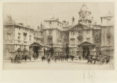 London Set: Horseguards by William Walcot