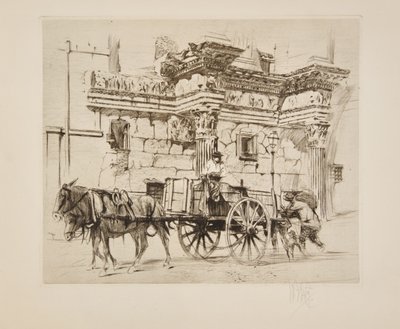 The Forum of Minerva by William Walcot