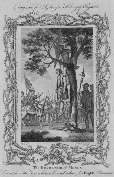 The Governor of Meaux Executed on the Tree Whereon He Used to Hang His English Prisoners, 1773 by William Walker