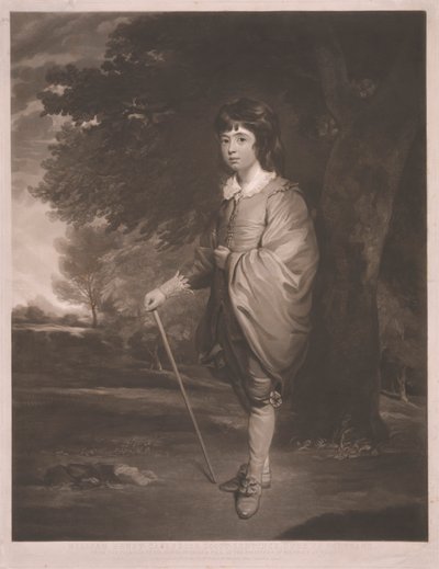 William Henry Cavendish Scott-Bentinck, Duke of Portland, when Marquess of Titchfield by William Walker
