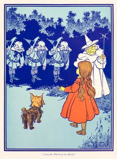“I am the Witch of the North” from ‘The Wonderful Wizard of Oz’ by L. Frank Baum by William Wallace Denslow