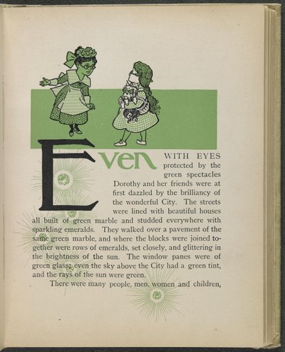 Illustration from "The Wonderful Wizard of Oz" by Lyman Frank Baum by William Wallace Denslow