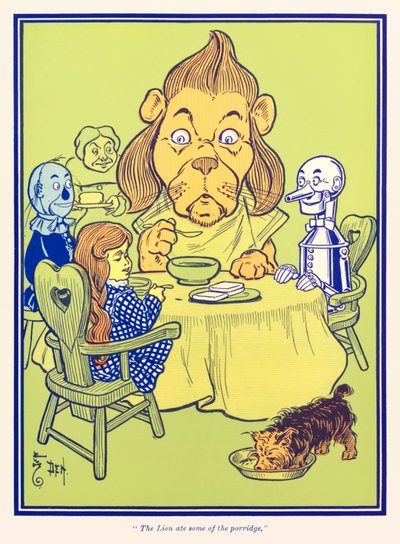 The Lion Ate Some of the Porridge, from 