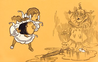 The Wicked Witch of the West Melts Away, from 