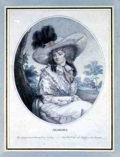 Almeida, engraved by the artist, pub. by Prattent by William Ward
