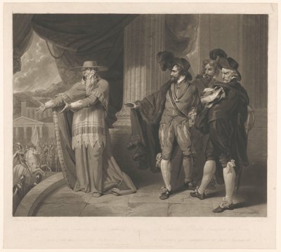 Cardinal Francisco Jiménez de Cisneros and Spanish Nobles by William Ward