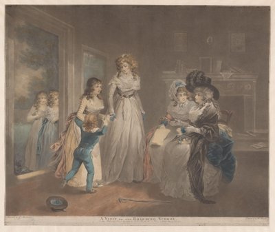 Mother Visiting Her Daughter at Boarding School by William Ward