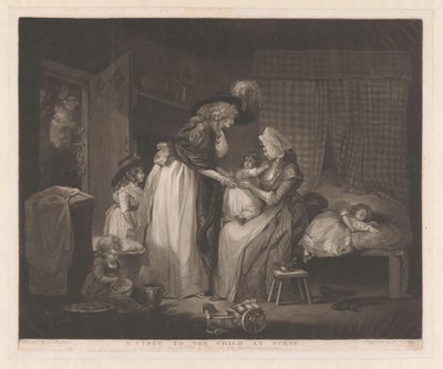Mother Visiting Her Child by William Ward