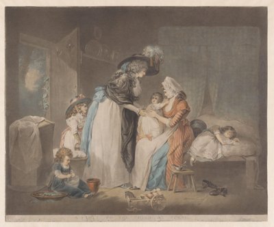 A Visit to the Child at Nurse by William Ward