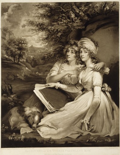 The Daughters of Sir Thomas Frankland, Baronet by William Ward