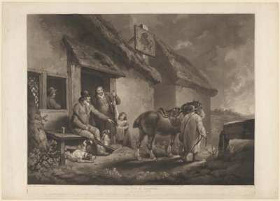 The First of September, Evening by William Ward after George Morland
