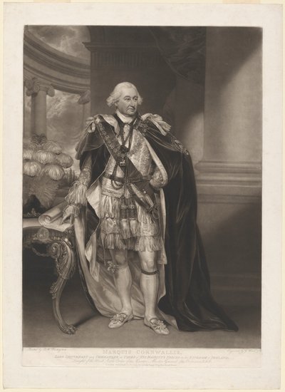 Lord Cornwallis by William Ward after Sir William Beechey