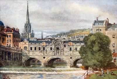 Bath, Pulteney Bridge by William Wiehe Collins