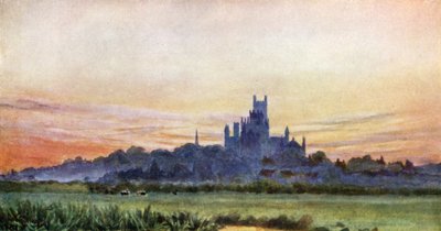 Ely from the Fens by William Wiehe Collins