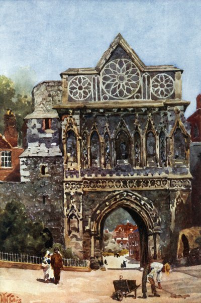 Norwich, the Aethelbert Gate by William Wiehe Collins