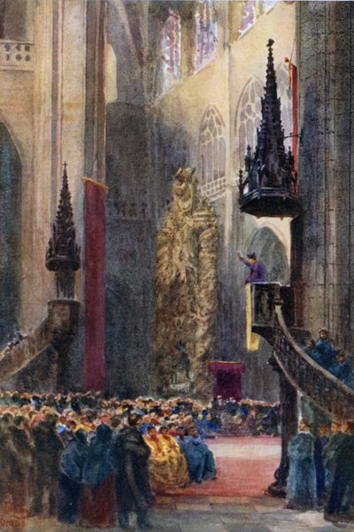 Orviedo, in the Cathedral by William Wiehe Collins