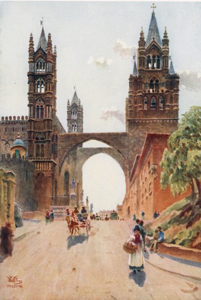 Palermo, the Cathedral by William Wiehe Collins