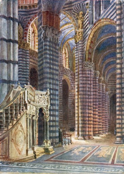 Siena. The Arco di S. Giuseppe by William Wiehe Collins