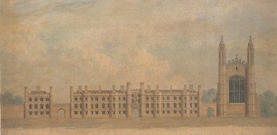 Elevation of a Proposed Design for King