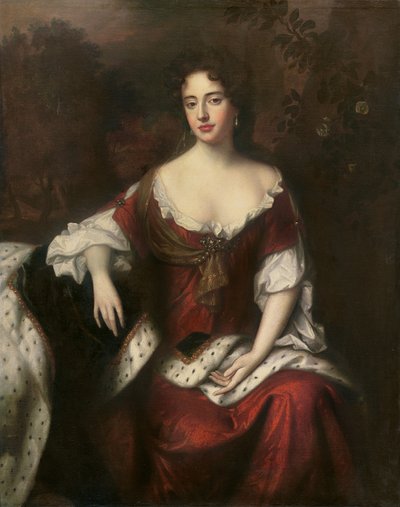Portrait of Anne, Queen of Great Britain and Ireland by William Wissing or Wissmig