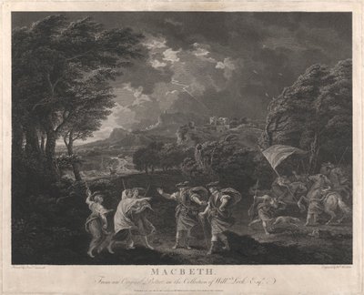 Macbeth and the Witches by William Woollett