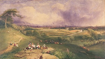 Manchester from the Cliff, Higher Broughton by William Wyld