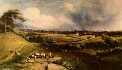 View of Manchester from Higher Broughton, 1835 by William Wyld