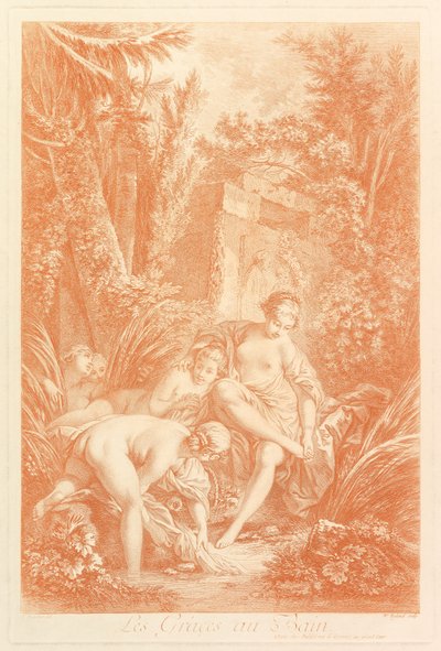 The Graces at the Bath by William Wynne Ryland
