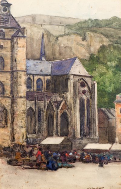 The Market Place, Dinant by William York MacGregor
