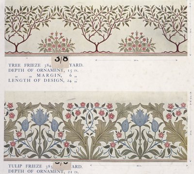 Wallpaper Sample Book, Before 1917 by William and Company Morris