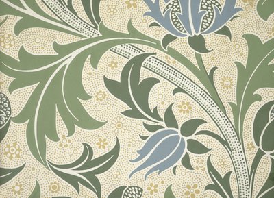 Wallpaper sample book, before 1917 by William and Company Morris