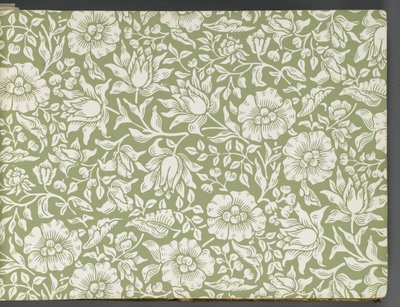 Wallpaper sample book, before 1917 by William and Company Morris