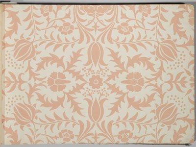 Wallpaper sample book, before 1917 by William and Company Morris