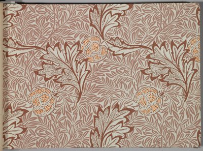 Wallpaper sample book, before 1917 by William and Company Morris