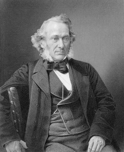 Richard Cobden, Engraved by William Holl from a Photograph, c.1860 by William and Daniel Downey