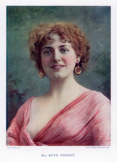Ruth Vincent, actress and singer by William and Daniel Downey