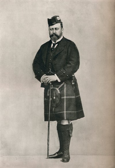 The Prince of Wales in Highland Costume by William and Daniel Downey