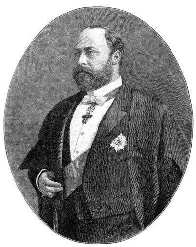 The Prince of Wales in His Robes as a Bencher of the Middle Temple, 1900 by William and Daniel Downey