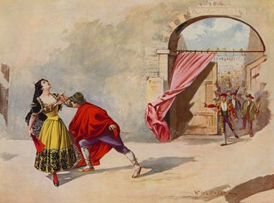 Carmen, Act IV Scene II by William de Leftwich Dodge