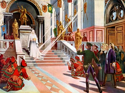 La Dame Blanche (The White Lady), Last Act and Scene by William de Leftwich Dodge