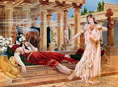 The Queen of Sheba, Act IV Scene X by William de Leftwich Dodge