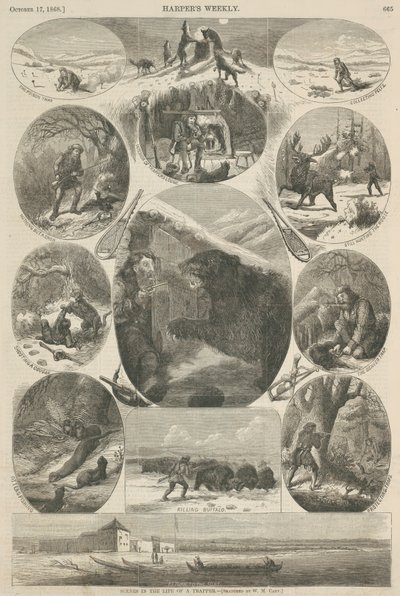 Scenes in the Life of a Trapper, from 