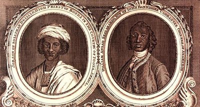 Job, Son of Solliman Dgiallo, High Priest of Bonda in the Country of Foota, Africa and William Ansah Sessarakoo, Son of John Bannishee Corrantee Ohinnee, of Anamaboe by William of Bath (after) Hoare