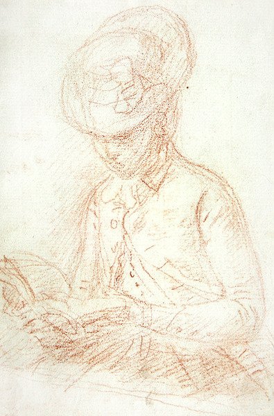 Woman in Riding Habit Reading by William of Bath Hoare