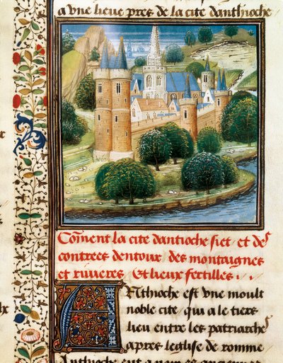 Miniature of First crusade, William of Tyre (1130-1185) by William of Tyre (c.1130 85)
