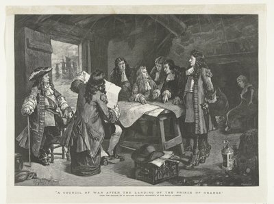 William III Holds War Council in a Fisherman