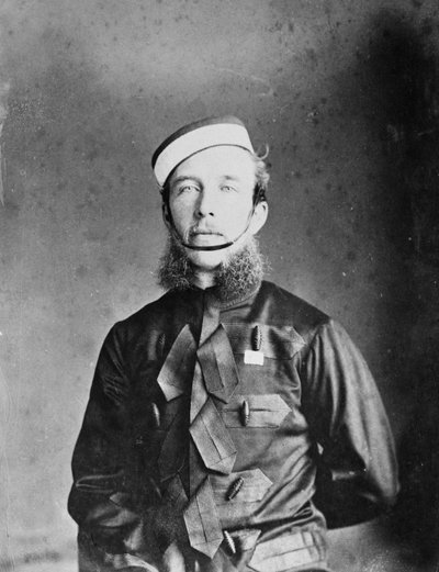 Captain Willoughby W. Hooper in Madras Cavalry Uniform, c.1870s by Willoughby Wallace Hooper