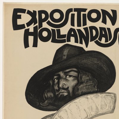 Poster for the Dutch Exhibition in Paris, 1921 by Willy Sluiter