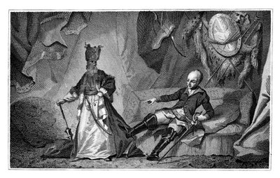 Charles XII of Sweden and the Grand Vizier by Wilson